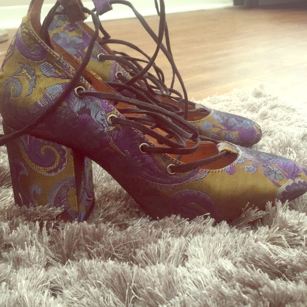 Lace Up Heels